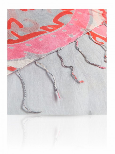Палантин Женский S-PAISLEY/GREY.RED